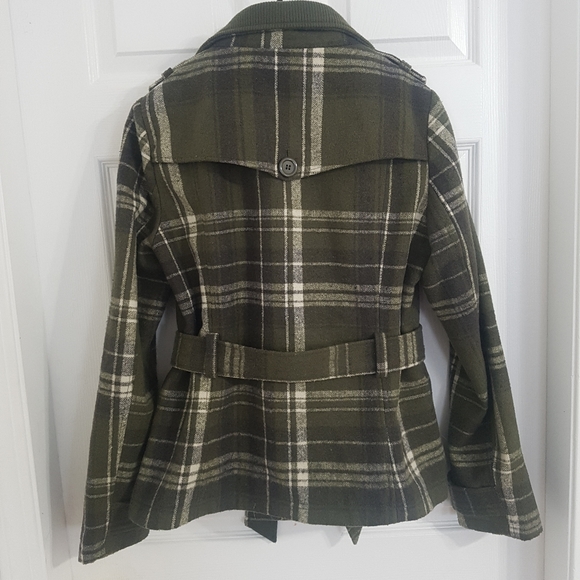 Retro green coat - Picture 2 of 3